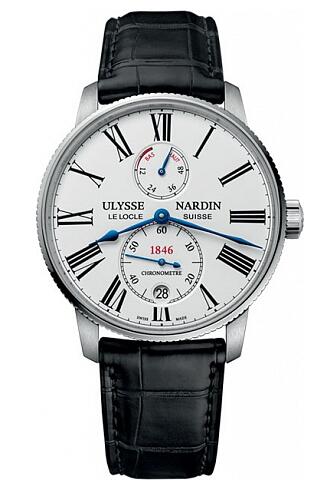 Review Best Ulysse Nardin Marine Chronometer Torpilleur 1183-310/40 watches sale